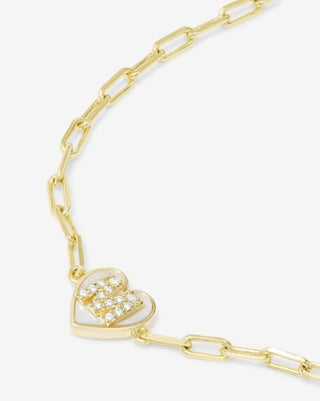 Love Letters Heart Bracelet'