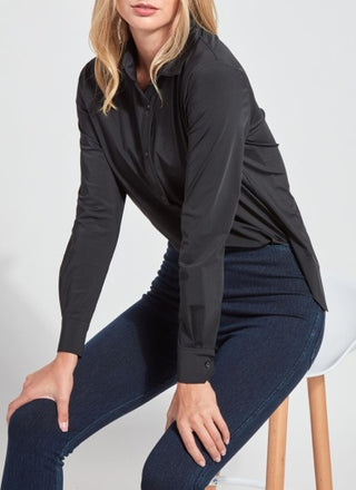 connie slim button down