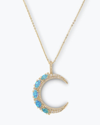 She's an Icon Blue Moon Necklace