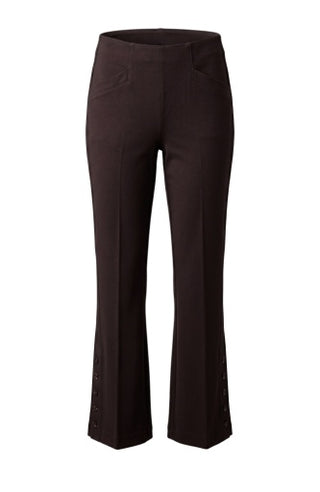 Liverpool Stella Pull-On Flare with Button Hem — 30"