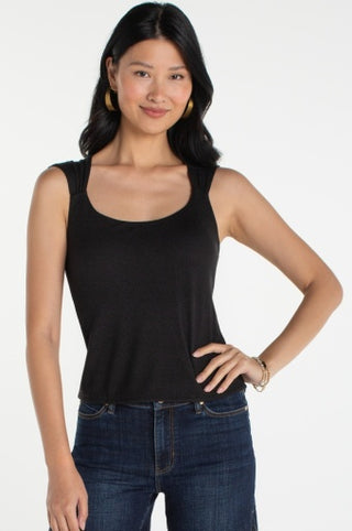 slvlss built in bra knit top
