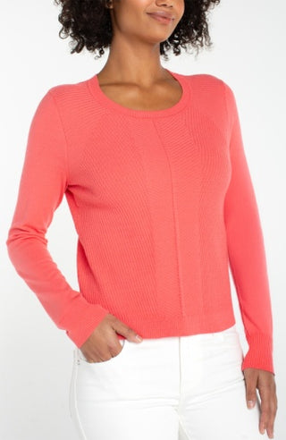 long slv crew neck sweaters