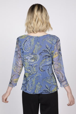 PAISLEY MESH LINED
