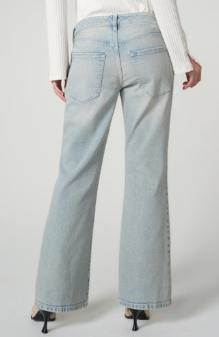 Liverpool Dakota Low Rise Loose Flare Jeans — 30" Inseam