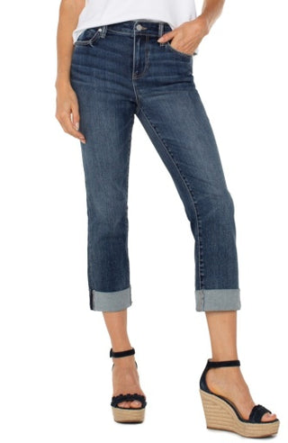 charlie crop wide rolled cuff 24"
