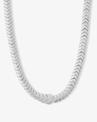 Serpent Herringbone Collar 18'