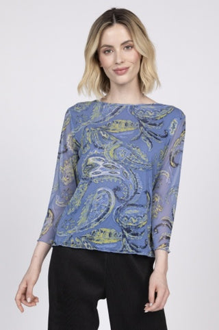 PAISLEY MESH LINED