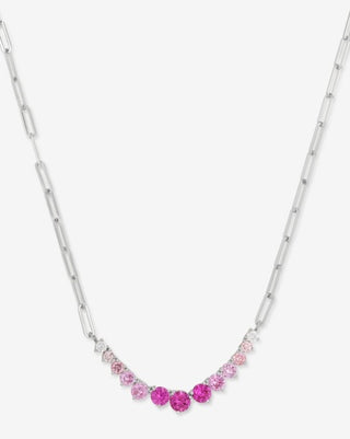 Not Your Basic Graduated Ombre Samanthas Tennis Necklace