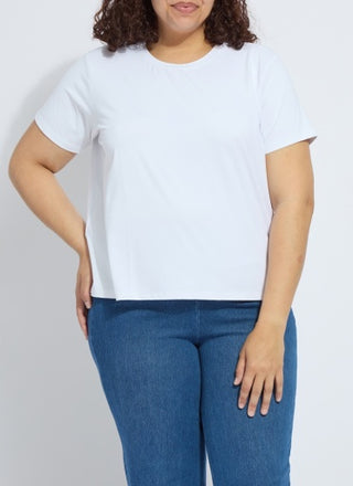 perfect box-cut tee curvy