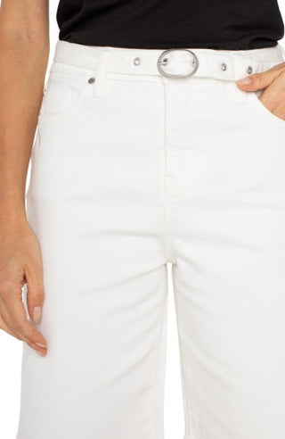 yacht pant w/ self belt