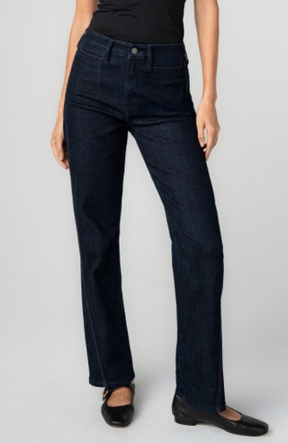 Liverpool Los Angeles Kennedy Straight with Side Stitch Detail, 30" Inseam
