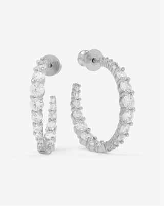 Oh She Fancy Graduated Hoops 1"