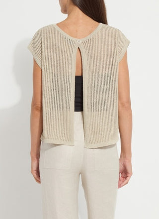 Lyssé Benedita Convertible Linen Sweater Cardigan