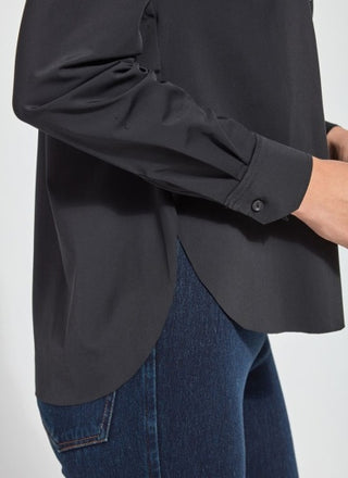 connie slim button down