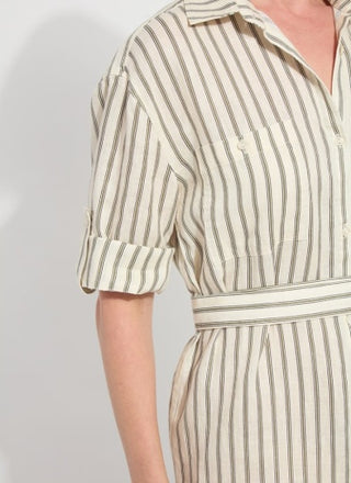 Lyssé Juniper Linen Tunic Shirt Dress
