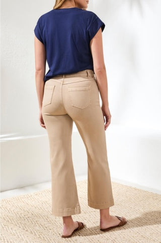 FLY FRONT PANT W/ EMB